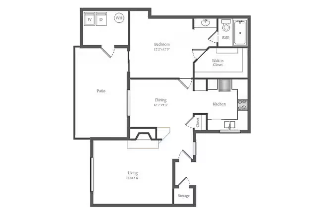 A1 - Signature E305 floor plan